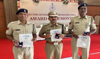 WOW ! ASP सुंदर सिंह कनेश ने ये अवार्ड किएं अपने नाम, जिले में पदस्थ इन दो पुलिसकर्मियों को भी मिला सम्मान, पढ़े ये खबर