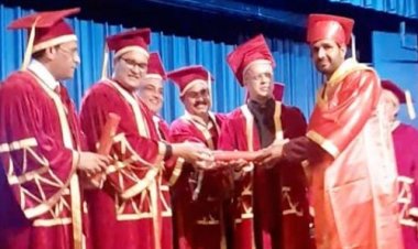 WOW ! भारतीय प्राथमिक चिकित्सा परिषद द्वारा समारोह का आयोजन, डॉक्टरेट की मानद उपाधि का किया सम्मान, डाॅ. शिवनारायण गुर्जर ने भी नीमच जिले का नाम किया रोशन, पढ़े ये खबर