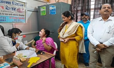 NEWS: नीमच नगर पालिका कार्यालय में निःशुल्क दंत चिकित्सा शिविर संपन्न, 200 व्यक्तियों ने कराई जांच, नपाध्यक्ष व सीएमओ ने किया अवलोकन, पढ़े खबर