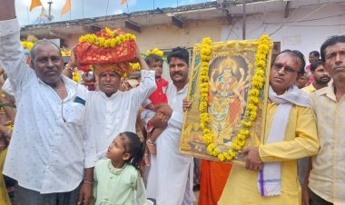 NEWS: ग्राम पंचायत मोखमपुरा में सात दिवसीय श्रीमद भागवत कथा का आयोजन, नगर में निकाली भव्य कलश यात्रा, पढ़े खबर