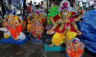 BIG NEWS: गणेश चतुर्थी से पहले राजस्व व पुलिस विभाग की बड़ी कार्यवाही, POP से निर्मित मूर्तियां की जप्त, यहां मिली  लावारिस अवस्था में, पढ़े ये खबर