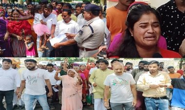 BIG NEWS: बघाना निवासी महिला नीलम की जिला अस्पताल में मौत, घटना के दिन परिजनों का चक्काजाम, आज नारेबाजी करते हुए पहुंचे एसपी कार्यालय, इन तीन डॉक्टरों के खिलाफ कार्यवाही की मांग, सौंपा ज्ञापन, क्या बोले परिजन...! पढ़े खबर और देखें वीडियों