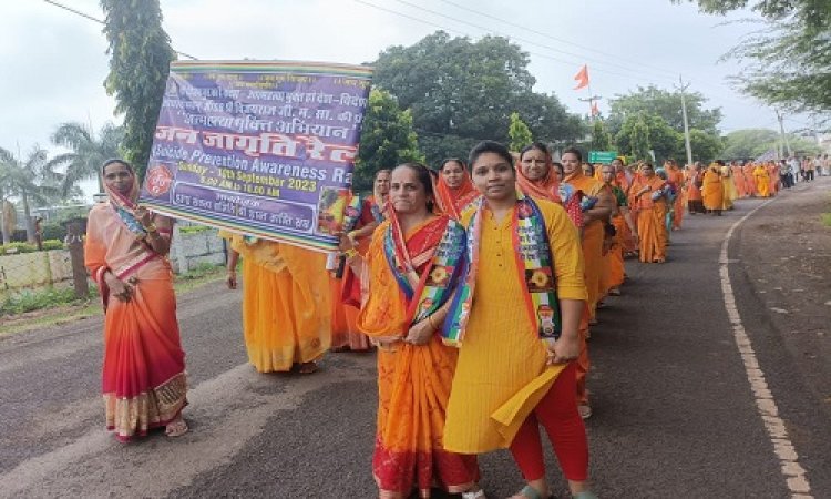 NEWS: काल भैरव मुक्ति धाम में हुए जैन साध्वियों के ऐतिहासिक प्रवचन, आत्महत्या मुक्त हो देश, जनजागृति रैली में उमड़ा लोगों का सैलाब, पढ़े खबर