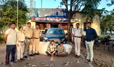 BIG NEWS : कंजार्डा क्षेत्र से सरपट निकली काले रंग की कार,फिर मुखबिर हुआ सक्रीय,ओर डिकेन पुलिस को दी जानकारी,तो हुई यु घेराबंदी,की धराये राजस्थान के दो तस्कर,पढ़े ये खबर