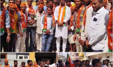 NEWS : चुकनी गांव के ग्रामीण पहुंचे BJP विधायक माधव मारू के घर, बने पार्टी के सदस्य और पहना दुपट्टा, पढ़े खबर