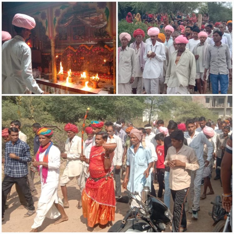 NEWS : नवरात्री अंतिम दिन, जीरन के क्षेत्र में उमड़ा श्रद्वालु का सैलाब, ढोल नगाड़ों के साथ हुआ माता का विसर्जन, पड़े खबर
