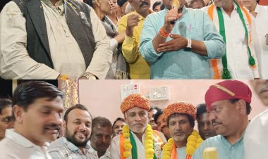 MP ELECTION : सिंगोली में समंदर का भाजपा को बड़ा झटका, पार्षद शर्मा और लबाना ने ली कांग्रेस की सदस्यता, ये नेता लोग रहे मौजूद, पढ़े ये खबर