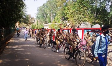 NEWS : NCC कमांडर की नीमच से मंदसौर की ये कैसी यात्रा,सायकल से निकल देंगे जागरूकता संदेश,पर किस बात का, पढे खबर में