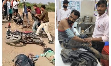 BIG NEWS : गरोठ का बरडिया गांव,और तेज रफ़्तार डम्पर आ गया काल बन,रौंदा बाईक सवारों को,दो की मोके पर हुई यु दर्दनाक मौत,पुलिस ने पकड़ा चालक को,पढ़े ये खबर