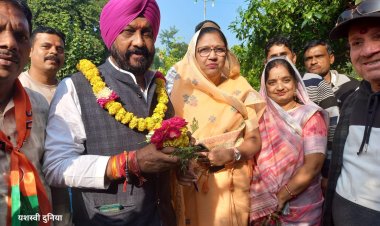 NEWS : प्रचंड जीत के बाद ये नेता पहुंचे शामगढ़ बालाजी, खिलाई मिठाई, समिति द्वारा की ये अपील, मंत्री एवं नगर परिषद सहित ये अधिकारी भी रहे मौजूद, पढ़े खबर