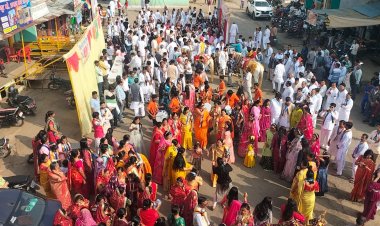 BIG NEWS : रामपुरा में जैन श्री संघ ने अहिंसा परमोधर्म का पताका लहराया,नगर में श्री जिनराज जी की रथ यात्रा यु निकली,की सभी डूबे भक्ति भाव में,पढ़े ये खबर