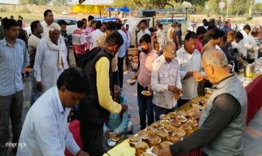 NEWS: श्री गंगेश्वर महादेव को लगाया छप्पन भोग, फिर प्रसादी का भी किया वितरण, धूमधाम से मनाया ये महोत्सव, पढ़े खबर