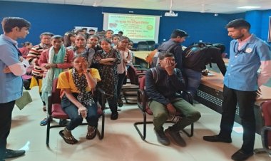 NEWS: नीमच के PG कॉलेज में नेत्र परीक्षण शिविर संपन्न, सैकड़ों विद्यार्थियों ने कराया पंजीयन, और लिया लाभ, पढ़े खबर