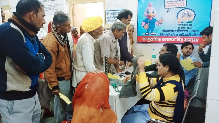 NEWS : मनासा में निःशुल्क नेत्र शिविर का आयोजन संपन्न, सैकड़ों लोगों ने कराया पंजीयन, नासूर बीमारियों की भी जांच, नीमच के इस बड़े अस्पताल का मिला भरपूर सहयोग, पढ़े खबर