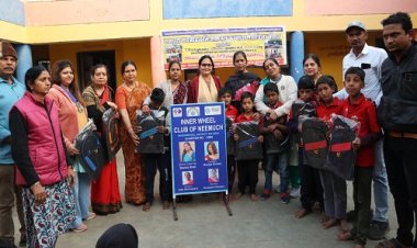 NEWS: इनरव्हील पहुंचा विशेष छात्रों के छात्रावास, स्कूल बैग किएं वितरित, इन्होंने बजाएं तबले, गीतों की प्रस्तुति भी दी, पढ़े खबर