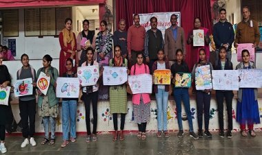 NEWS: शहीद दिवस, जाजू कॉलेज में छात्राओं ने लिया मद्य निषेध संकल्प, दिलाई शपथ, चेतना प्लास प्रथम, तो अंजली मोनिया ने किया ये स्थान प्राप्त, पढ़े खबर