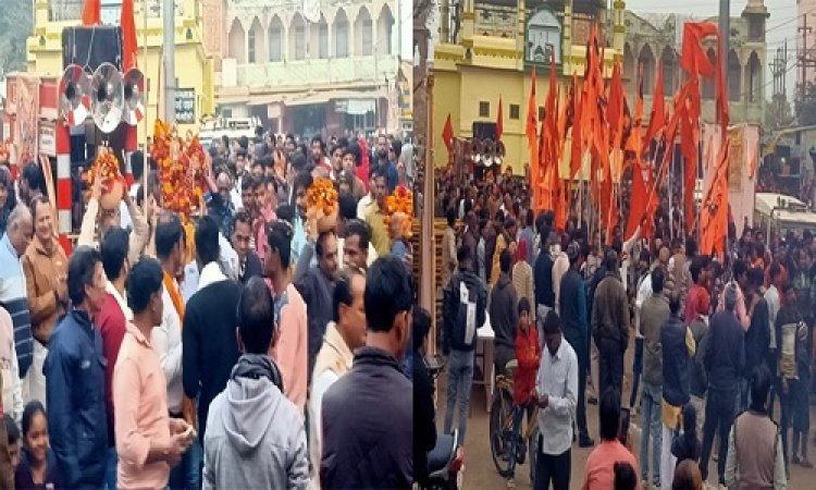 NEWS: अक्षत कलश यात्रा पहुंची रामपुरा, इन्होंने किया भव्य स्वागत, जनता में दिखा उत्साव, पढ़े रुपेश सारू की खबर