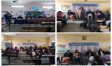 NEWS: कॉलेज चलों अभियान, अग्रणी महाविद्यालय का दुसरा चरण, विद्यार्थियों को दी अहम जानकारियां, उच्च शिक्षा विभाग के संबंध में बताई ये बात, पढ़े खबर