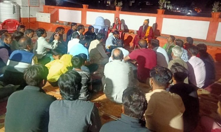 NEWS: निर्मोही अखाड़े के राष्ट्रीय प्रवक्ता संत श्री का रामपुरा में आगमन, दिए प्रेरक प्रवचन, शॉल-श्रीफल से किया सम्मान, पढ़े रुपेश सारू की खबर