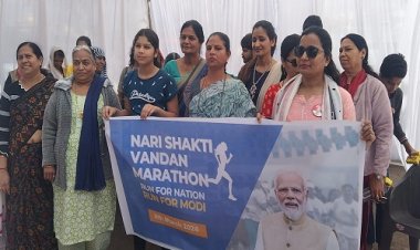 NEWS: नारी शक्ति वंदन रन फॉर नेशन, रन फॉर मोदी मिनी मैराथन का आयोजन संपन्न, महिलाओं ने दिखाया उत्साह, दिया ये संदेश, पढ़े खबर