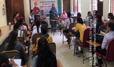 NEWS: करियर मार्गदर्शन एवं प्लेसमेंट पर विशेष व्याख्यान का आयोजन, भूतपूर्व छात्रा सुश्री कृतिका माहेश्वरी ने छात्राओं को दी जानकारी, पढ़े खबर