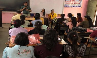 NEWS: जाजू कन्या महाविद्यालय में मानसिक स्वास्थ्य पर कार्यशाला का संपन्न, छात्राओं को किया जागरूकता, दिए ये सुझाव, पढ़े खबर