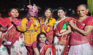 NEWS : मातृ शक्ति महिला मंडल ने मनाया फाग महोत्सव, गाएं भजन कीर्तन, और खेली फूलों की होली, समूह नृत्य भी किया प्रस्तुत, पढ़े खबर