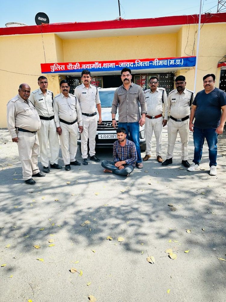 BIG NEWS- मिली मुखबिर की सुचना, तो नयागांव चौकी पुलिस ने की हाईवे पर नाकाबंदी, दिखी गुजरात पासिंग क्रेटा कार, रोक किया 10 KG अवैध मादक पदार्थ जप्त,हुआ बाडमेर राजस्थान का ये आरोपी गिरफ्तार, पढ़े खबर