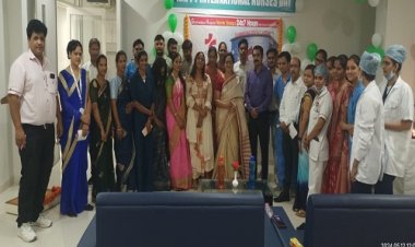NEWS : ज्ञानोदय मल्टी स्पेशलिटी हॉस्पिटल में मनाया नर्सेज-डे, विश्व की पहली महिला नर्स के चित्र पर किया माल्यार्पण, इन्हें किया सम्मानित, पढ़े खबर