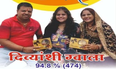 WOW ! समता विद्यापीठ जावद की छात्रा दिव्यांशी ने मारी बाजी, मैरिट लिस्ट में प्राप्त किया दूसरा स्थान, इतने प्रतिशत अंक किएं प्राप्त, परिवार के साथ जिले का नाम किया रोशन, पढ़े खबर