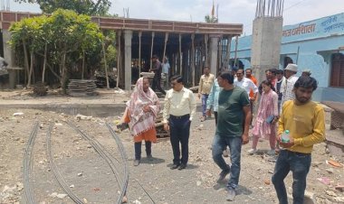 BIG NEWS : जिला कलेक्टर दिनेश जैन पहुंचे भादवामाता, विभिन्‍न निर्माण कार्यो का किया निरीक्षण, इन्हें दिए आवश्यक निर्देश, तो ये अधिकारी भी रहें साथ, पढ़े खबर