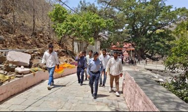 BIG NEWS : नीमच जिले का ये सुप्रसिद्ध धार्मिक पर्यटन स्थल लें रहा नया रूप, विकास एवं निर्माण कार्य प्रगति पर, कलेक्टर दिनेश जैन ने किया निरीक्षण, दिए आवश्यक दिशा-निर्देश, पढ़े खबर