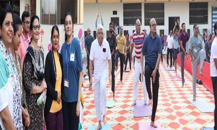 NEWS : पत्रकार स्व. गोपाल खण्डेलवाल की स्मृति, योग व प्रणायाम शिविर का तीसरा दिन, जुम्बा व एरोबिक्स म्यूजिक पर झूमे शिविरार्थी, शनिवार को होगा कुछ खास, आप भी पहुंचे और लेवें लाभ, पढ़े खबर