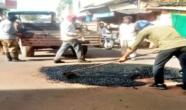 NEWS : बारिश के पहले अलर्ट हुई नगर पालिका, नीमच की इन सड़कों पर पेचवर्क की शुरुवात, इनकी देखरेख में हो रहा कार्य, पढ़े खबर