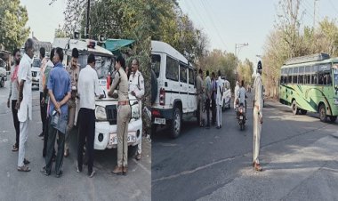 BIG NEWS : मालिक हो जाएं सावधान...! अपनी बसों में रखें ये दस्तावेज और उपकरण, वरना पकड़ लेगी पुलिस, जुर्माने से जेब भी होगी ढीली, चैकिंग पॉइंट में की बड़ी कार्यवाही, सख्त हिदायत दी, पढ़े खबर