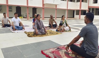 NEWS : अंतर्राष्ट्रीय योग दिवस, जीरन शासकीय महाविद्यालय में किया योग एवं प्राणायाम, स्वस्थ रहने का दिया संदेश, पढ़े खबर