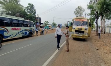 BIG NEWS : नीमच की यातायात पुलिस और RTO विभाग एक्शन में, इन बसों पर की ताबड़तोड़ कार्यवाही, चालकों को दी समझाइश, बदलते मौसम को लेकर कहीं ये बड़ी बात, पढ़े खबर