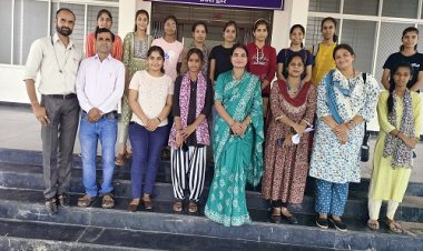 NEWS : शासकीय महाविद्यालय जीरन में दीक्षारंभ कार्यक्रम संपन्न, प्रवेशोत्सव भी मनाया, तिलक लगाकर किया इनका स्वागत, पढ़े खबर