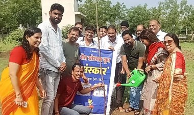 NEWS : बघाना मुक्तिधाम के रौपे पौधे, ट्री-गार्ड भी लगाएं, सहेजने का लिया संकल्प, इनके तत्वाधान में ये खास कार्यक्रम संपन्न, पढ़े खबर