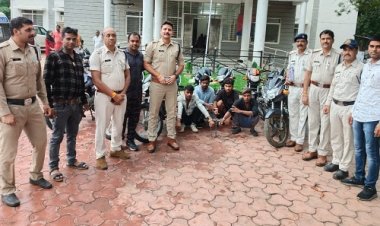 BIG NEWS : कैंट पुलिस की बड़ी कार्यवाही, अंर्तराज्यीय वाहन चोर गिरोह का पर्दाफाश, 10 से ज्यादा बाइक बरामद, नीमच सिटी और कुकड़ेश्वर क्षेत्र सहित राजस्थान के आरोपी गिरफ्तार, पढ़े खबर