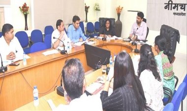 NEWS : अधिकारियों की अहम बैठक, राजस्‍व महाअभियान की समीक्षा, जिला कलेक्टर बोले- विशेष शिविर लगाएं, खसरा, ईकेवायसी का कार्य कराएं पूर्ण, पढ़े खबर