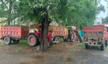 NEWS : खनिज विभाग की बड़ी कार्यवाही, अवैध परिवहन करते तीन ट्रेक्टर जप्त, जावद पुलिस की अभिरक्षा में दिया, पढ़े खबर