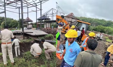 BIG BREAKING : MP में दर्दनाक हादसा, फॉर्म हाउस की छत गिरी, 5 मजदूरों की अकाल मौत, इनकी तलाश अब भी जारी, घटना इंदौर के इस क्षेत्र की, पढ़े खबर