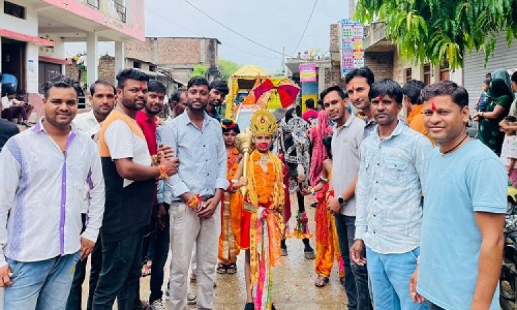 NEWS : हांसपुर में धूमधाम से मनाया लव-कुश जन्मोत्सव, कुशवाह समाज ने निकाली भव्य शोभायात्रा, जीवंत झांकी रही आकर्षण का केंद्र, पढ़े मनीष जोलान्या की खबर