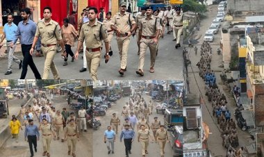 BIG NEWS : आगामी त्यौहार, जिला प्रशासन और पुलिस सख्त, DM हिमांशु चंद्रा एवं SP अंकित जायसवाल के नेतृत्व में फ्लैग मार्च, नीमच के इन क्षेत्रों में निकली खाकी, जमीन पर CCTV कैमरे, तो आसमान में तैनात रहेंगे ड्रोन, ये पुख्ता इंतजाम भी, पढ़े खबर