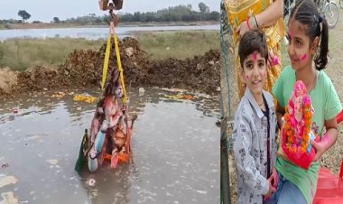 NEWS : बच्चों ने नम आंखों से बप्पा को किया विदा, अगले बरस तू जल्दी आना के लगाए जयघोष, सेवा में लगे मनासा नगर परिषद के कर्मचारी, पढ़े मनीष जोलान्या की खबर