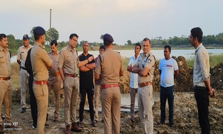 NEWS : पुलिस कप्तान अंकित जायसवाल पहुंचे मनासा, गणेश विसर्जन स्थल का किया निरीक्षण, दिए आवश्यक निर्देश, पढ़े मनीष जोलान्या की खबर