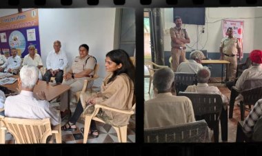 BIG NEWS : आज अंतर्राष्ट्रीय वृद्धजन दिवस,SP अंकित जायसवाल के खास निर्देश,थाने और चौकी स्तर पर संवाद कार्यक्रम,सायबर फ्रॉड सहित अधिकारों की दी जानकारी,पढ़े ये खबर