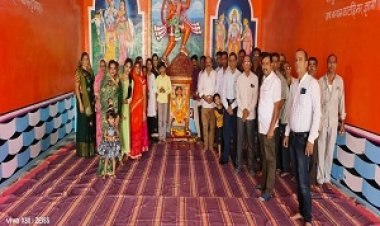 NEWS- पिपलियामंडी स्वर्णकार समाज ने अजमीढ़ देव महाराज के चित्र पर किया माल्यार्पण,जयंती मनाई, पढ़े खबर