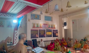 NEWS : नीमच में शताब्दी वर्ष शांति सिंधु सूर्य महोत्सव,धर्म सभा में बोले संत,मृत्यु शाश्वत सत्य है,साधु संतों के मार्गदर्शन बिना तपस्या की अग्नि निरंतर नहीं प्रज्वलित होती है,पढ़े खबर में विस्तार से